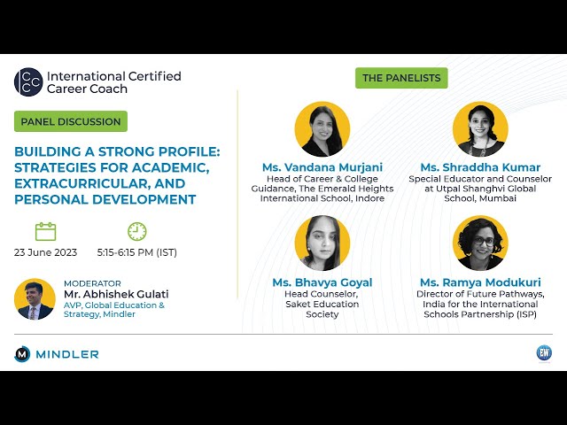 Building a Strong Profile for Academic, Extracurricular, and Personal Development