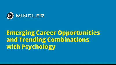 emerging career opportunities and trending combinations with psychology